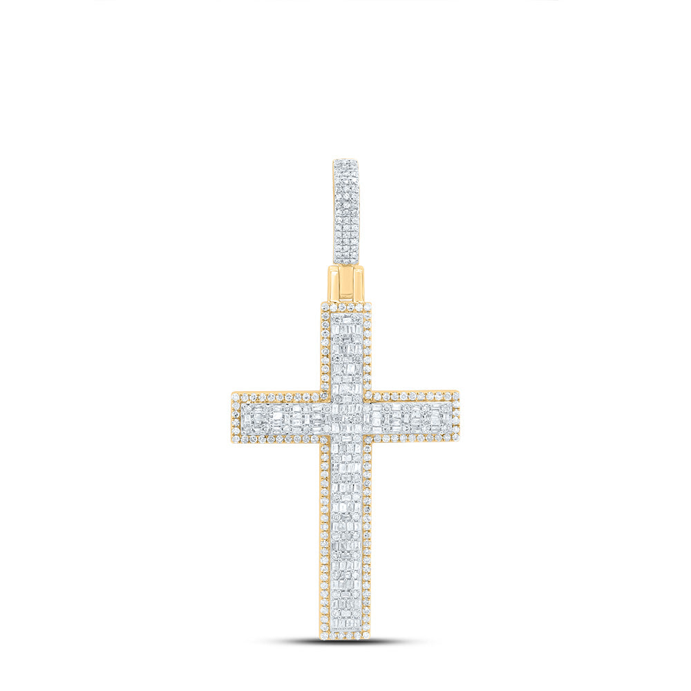 1 5/8CTW-DIA P1 GIFT CROSS PENDANT