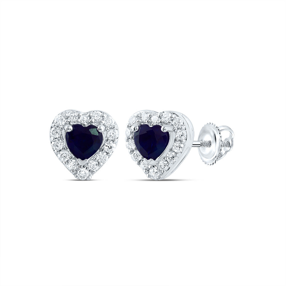 1/10CTW-DIA CN 3MM HT-BS NAT GEM STUD EARRING