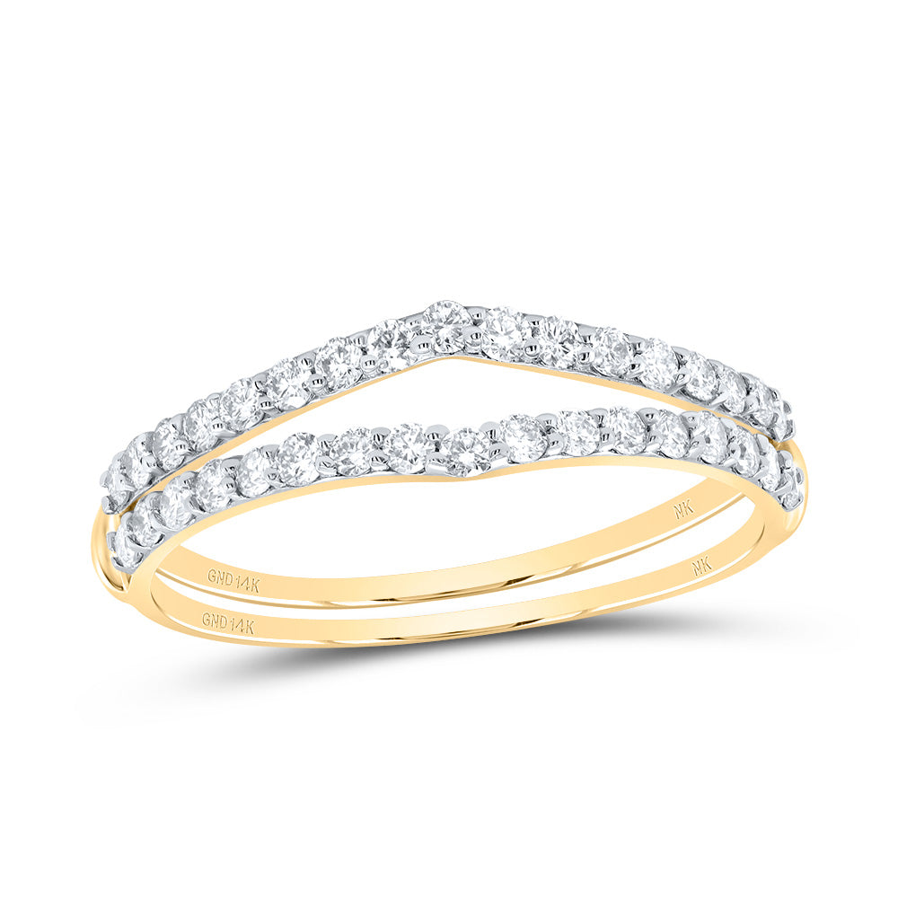 1/2CTW-DIA NK ENHANCER RING
