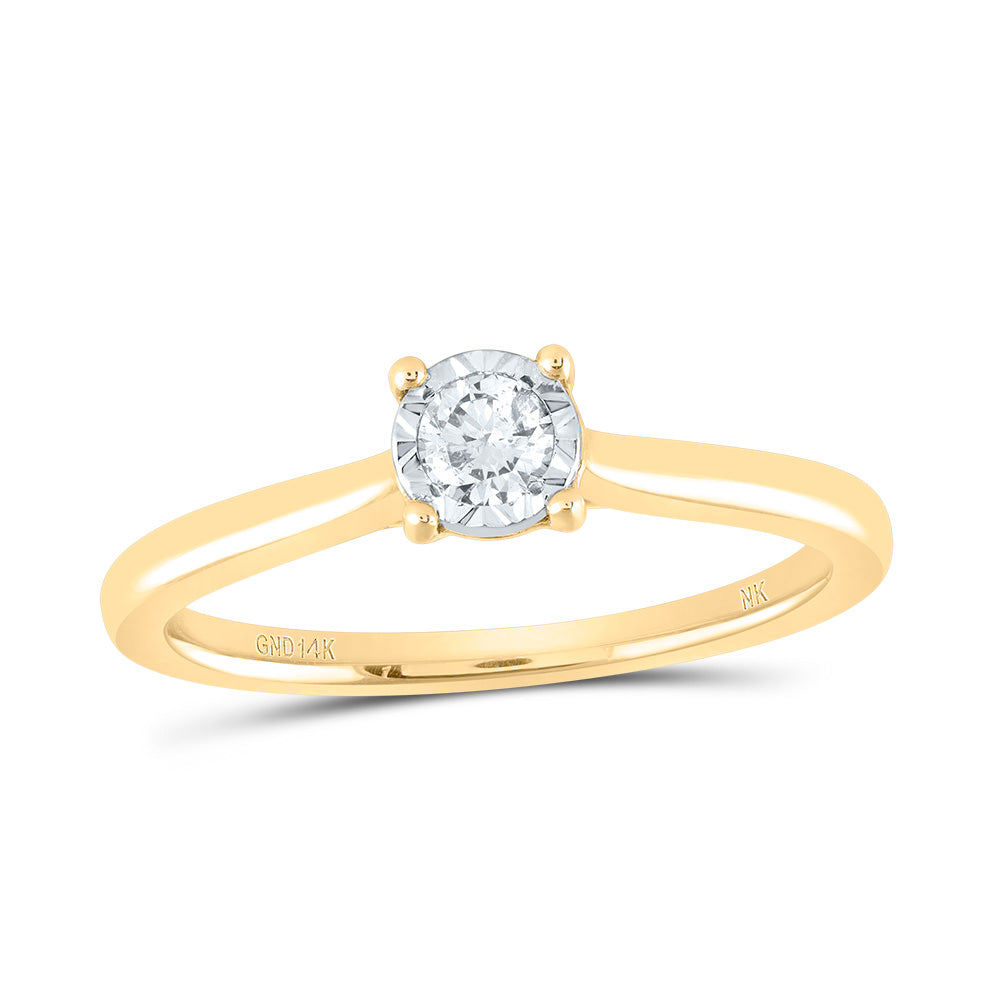 1/6CTW-DIA NK FASHION RING