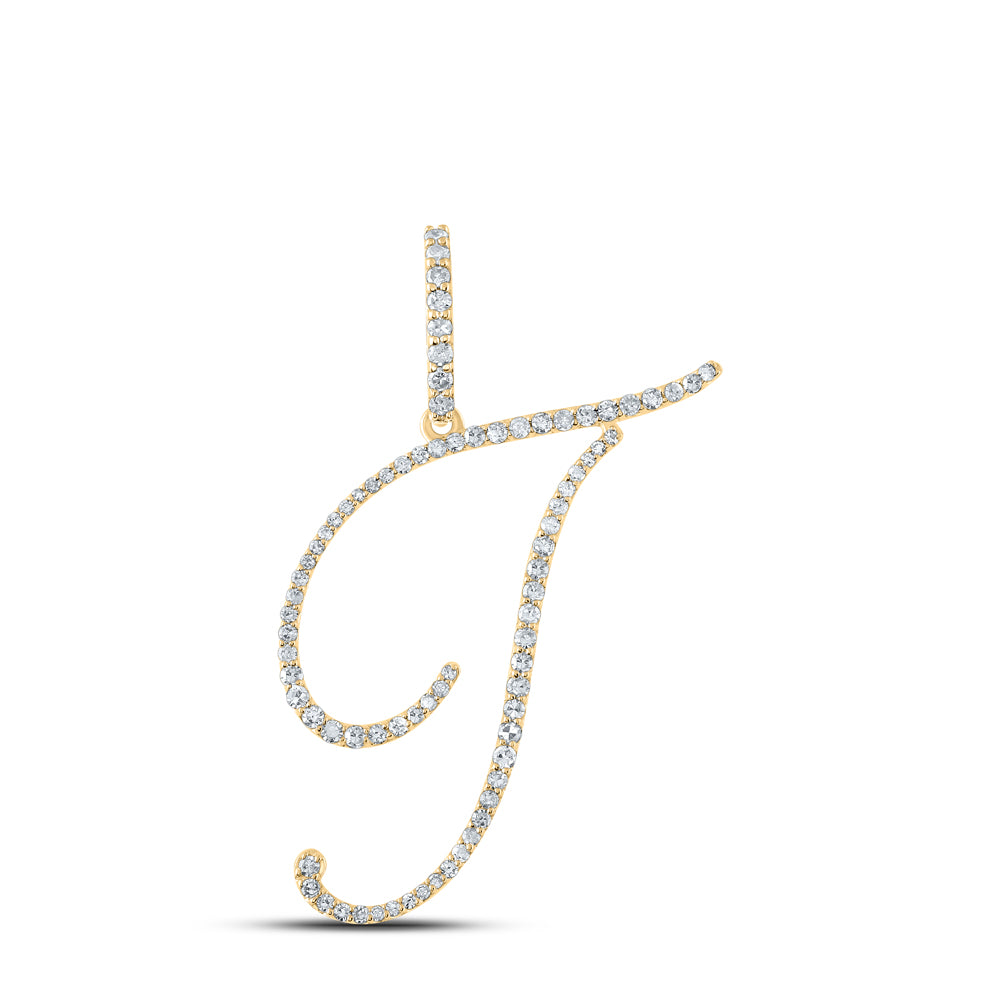 3/8CTW-DIA P1 INITIAL "T" GIFT PENDANT