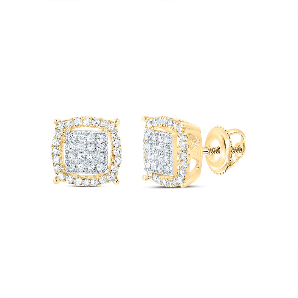 1/4CTW-DIA P1 GIFT CUSHION STUD EARRING