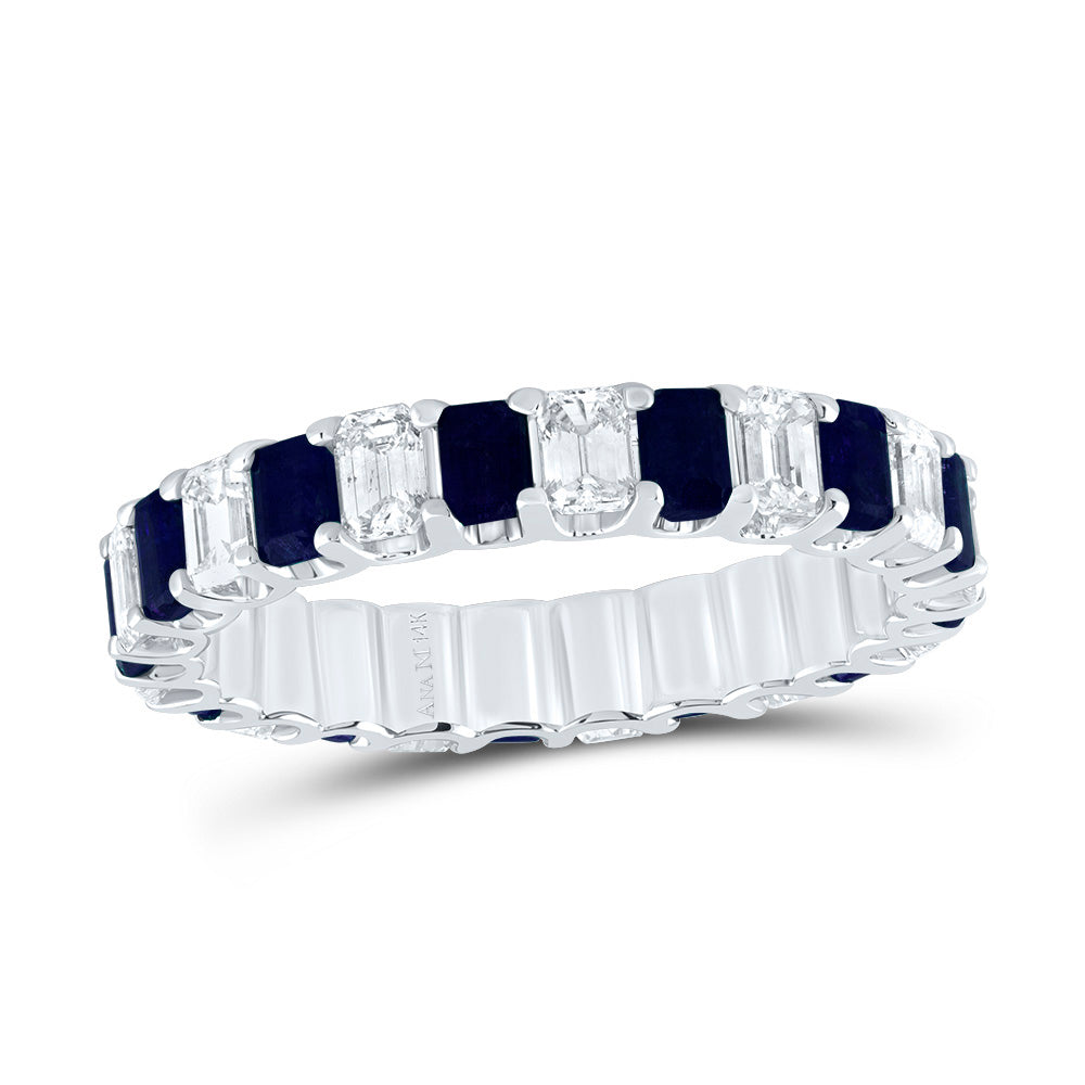 1CTW-DIA ANA M 1 1/3CTW-EM-BS NAT GEM RING