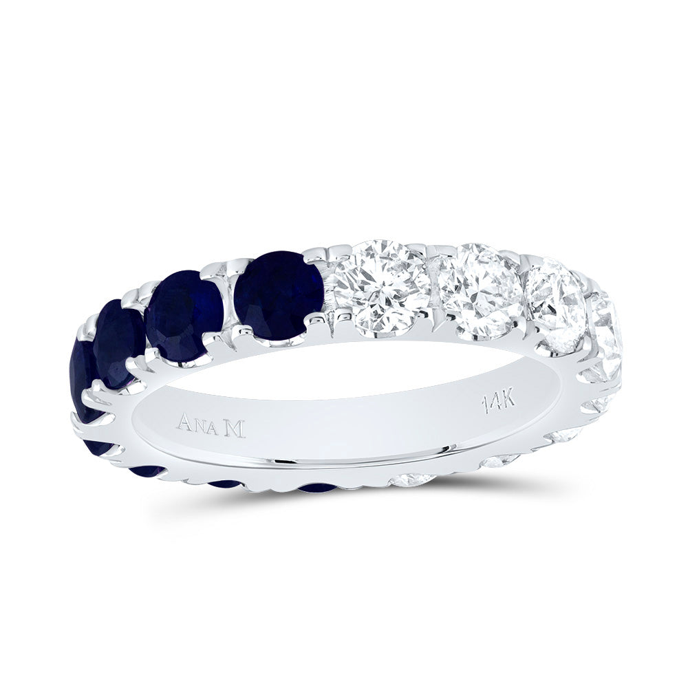 2CTW-DIA ANA M 2CTW-RD-BS NAT GEM RING