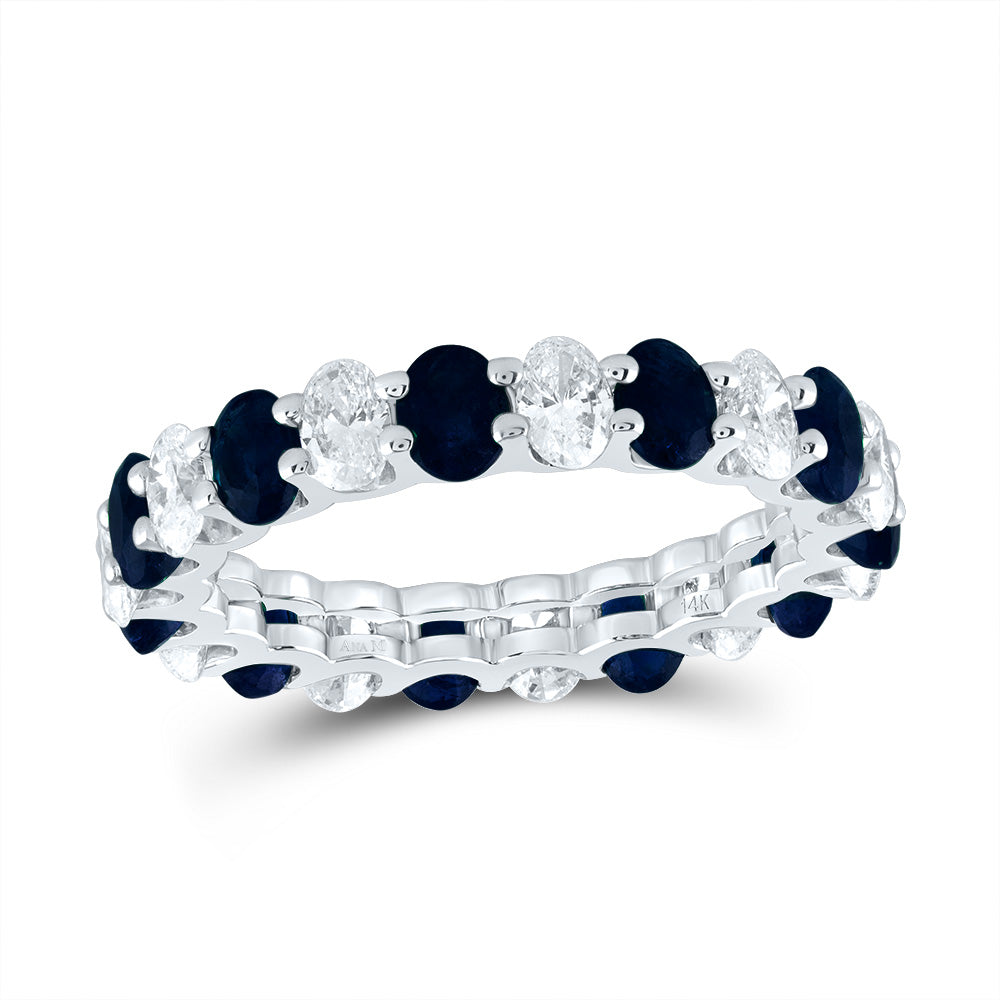 1 1/2CTW-DIA ANA M 2 1/3CTW-OV-BS NAT GEM RING