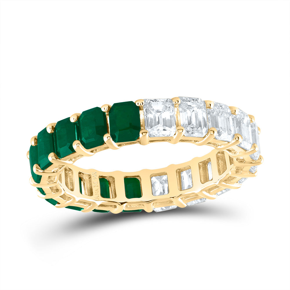 2 3/8CTW-DIA ANA M 1 7/8CTW-EM-EM NAT GEM RING