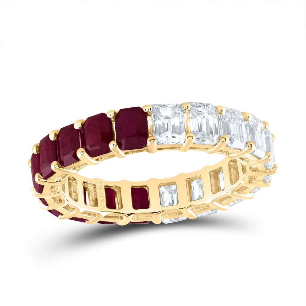 2 3/8CTW-DIA ANA M 2CTW-EM-RU NAT GEM RING
