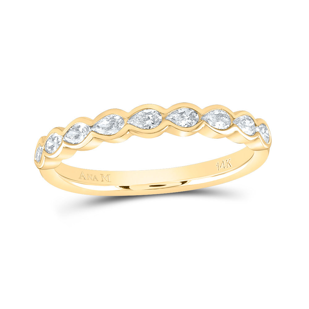 3/8CTW-DIA ANA M FASHION PEAR BAND