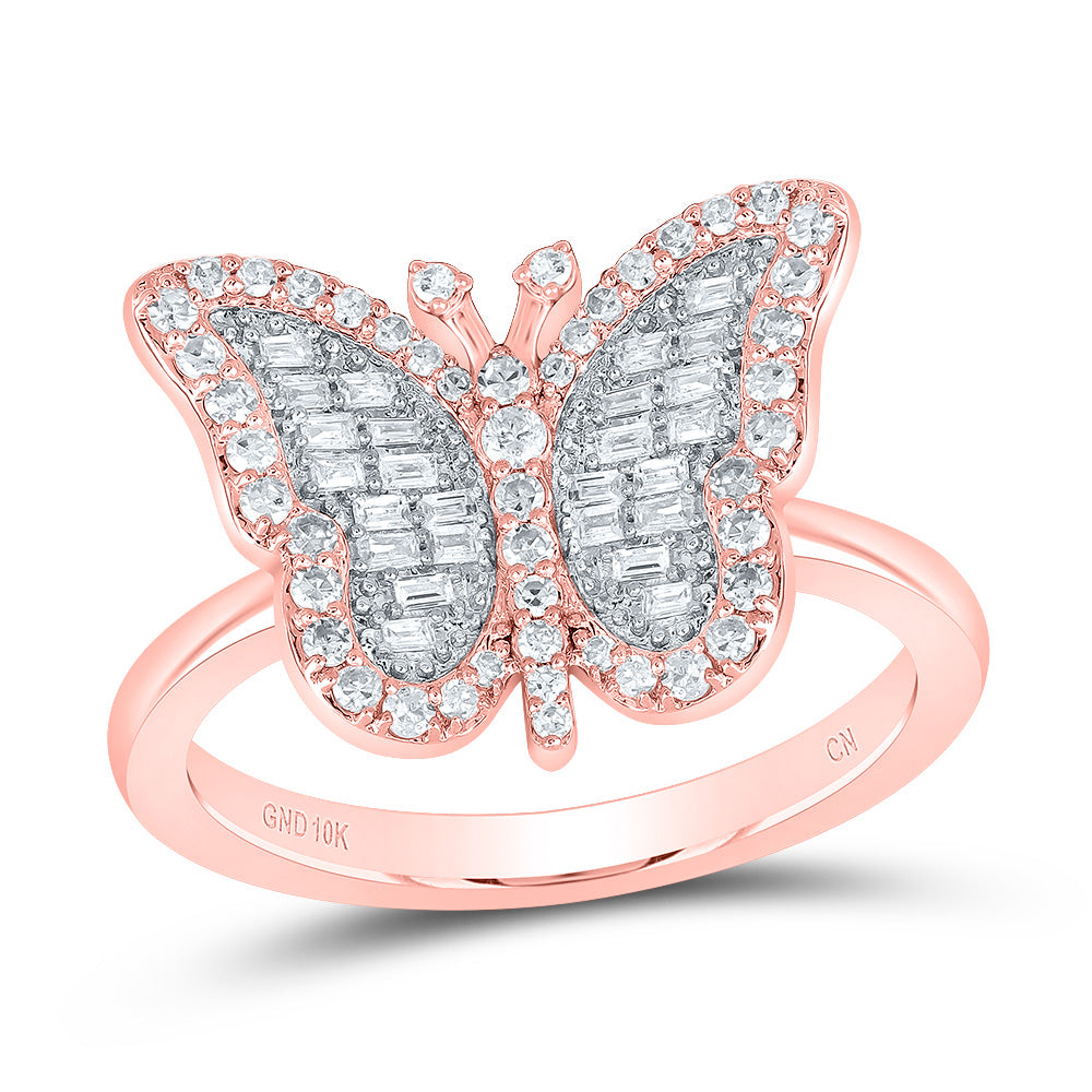 1/3CTW-DIA CN FASHION BUTTERFLY RING