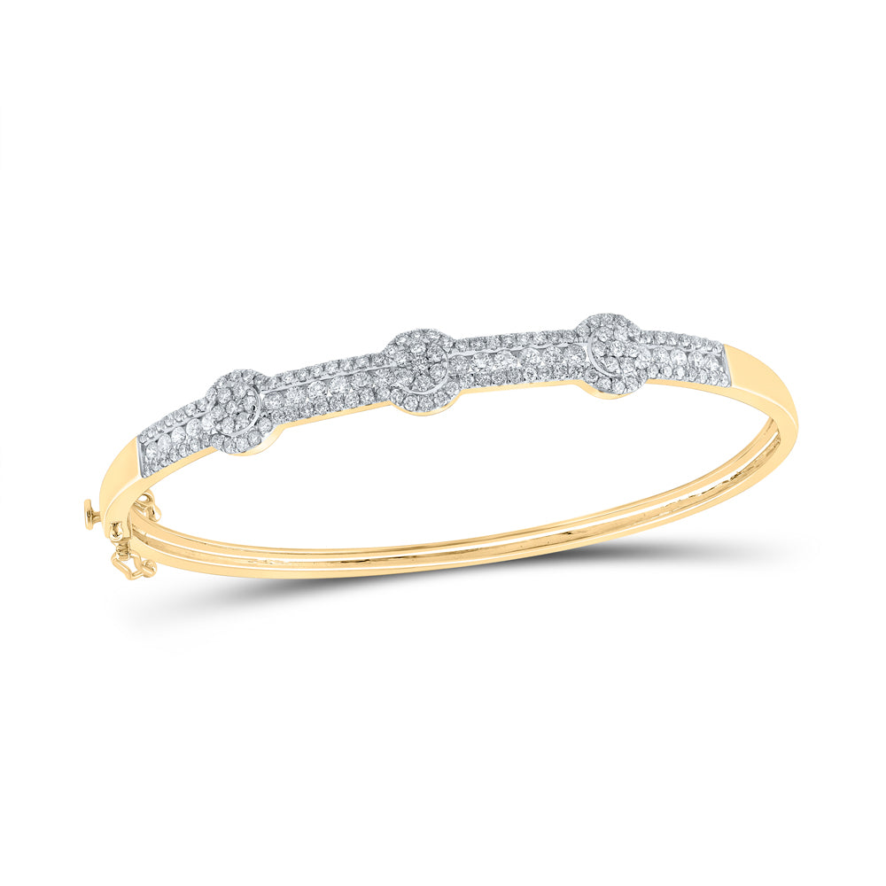 14kt Yellow Gold Women's Diamond 1-3/4 ctw