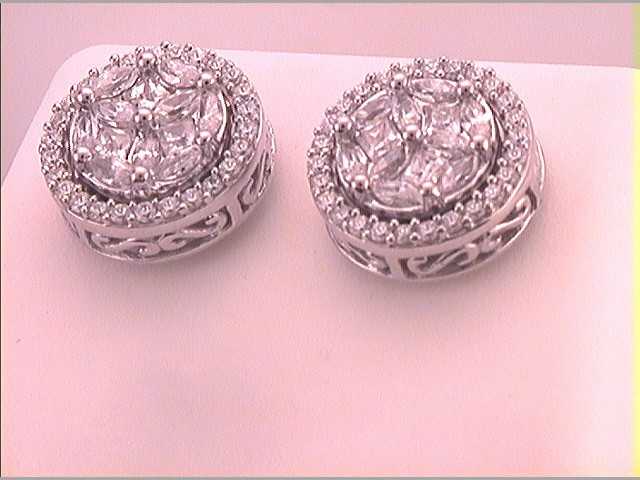 1 1/2CTW-DIA FASHION ROUND EARRING