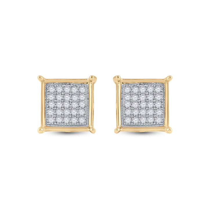 1/6CT-DIA P3 MICRO-PAVE EARRING