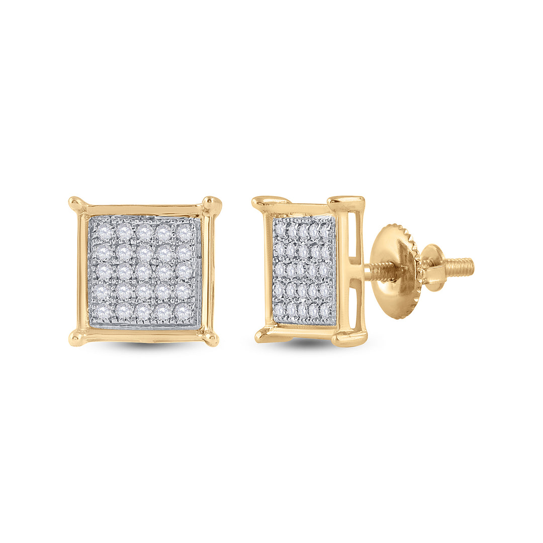 1/6CT-DIA P3 MICRO-PAVE EARRING