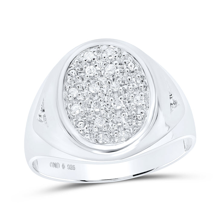 1/6CT-DIA FASHION MENS RING