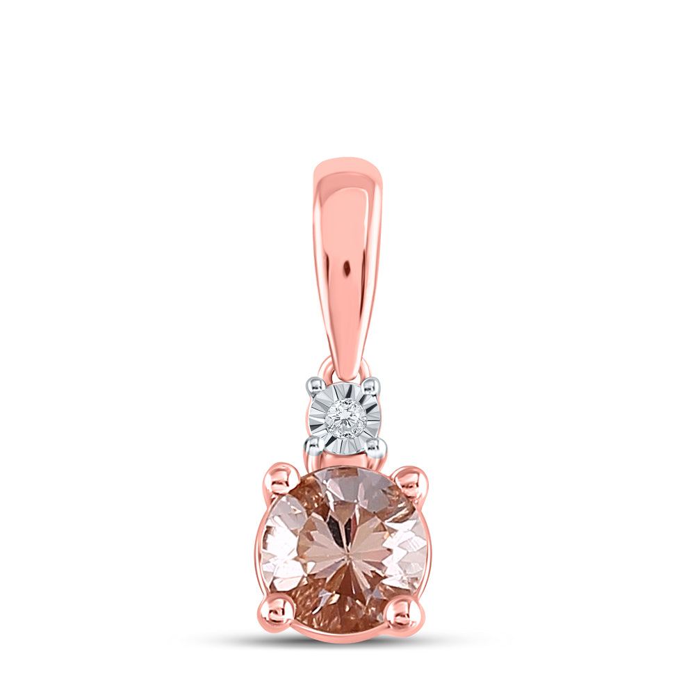 0.01CT-DIA 5/8CT-MO PENDANT