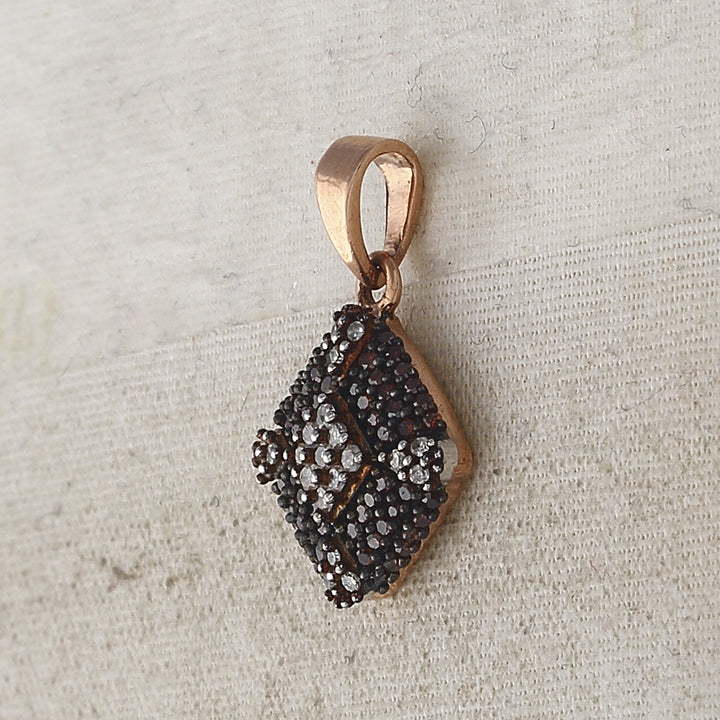 1/4CTW-DIA FASHION RED PENDANT