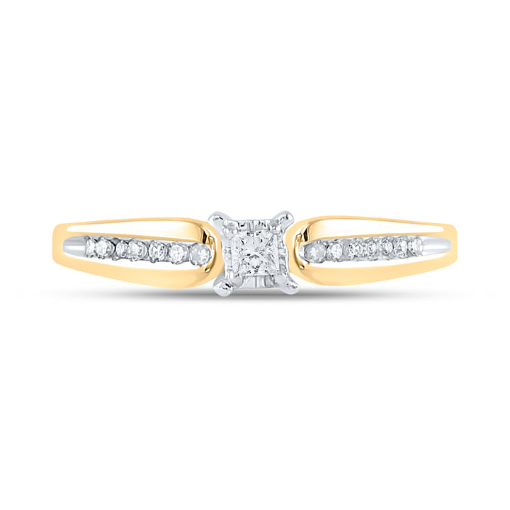 1/6CTW-DIA FASHION RING