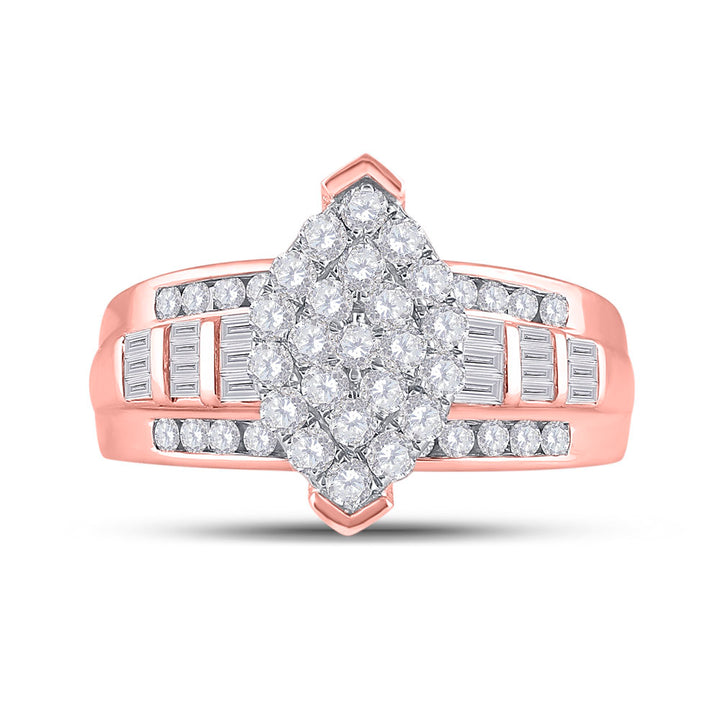 1CTW-DIA FASHION RING