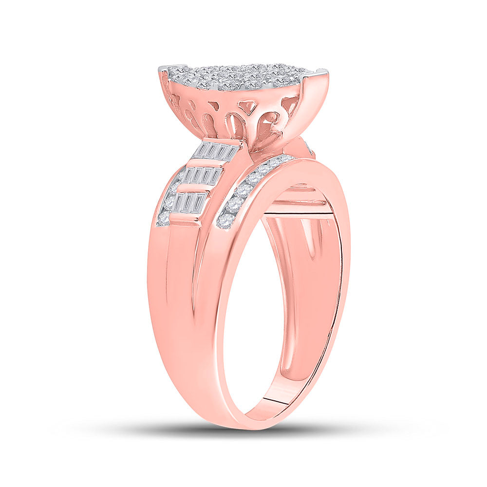 1CTW-DIA FASHION RING