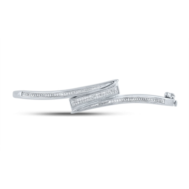 1 CT-DIA MICRO-PAVE BANGLE