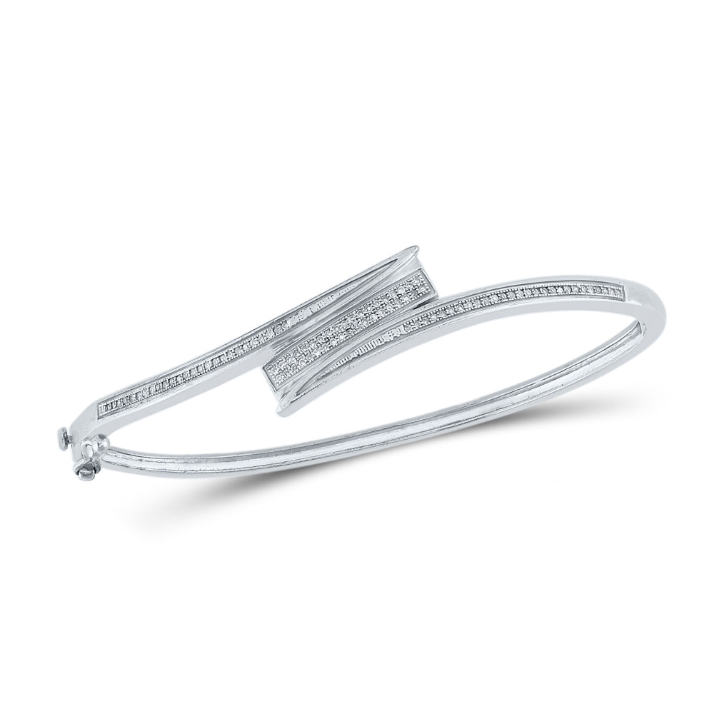 1 CT-DIA MICRO-PAVE BANGLE