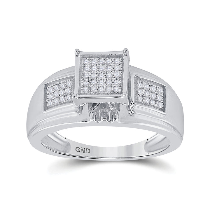 1/6CT-DIA CN MICRO-PAVE RING