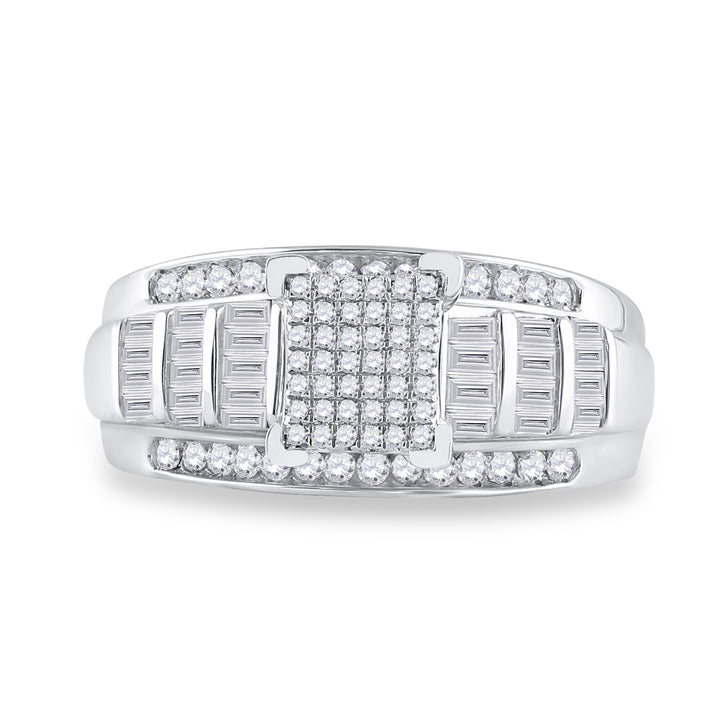 3/8CT-DIA BRIDAL RING