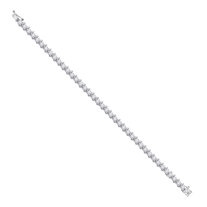 10kt Yellow Gold Women's Diamond Tennis 4 ctw