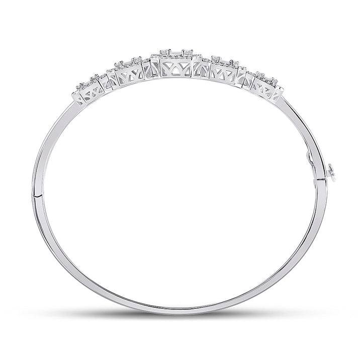 1 5/8CTW-DIA ANA M  DIANA BANGLE (55X64.80 MM)