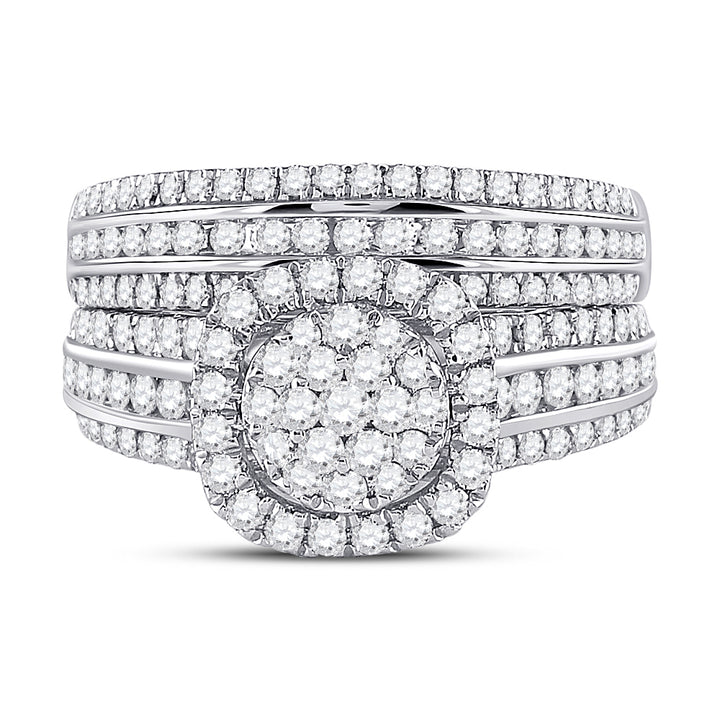 1 1/2CTW-DIA ANA M BRIDAL SET