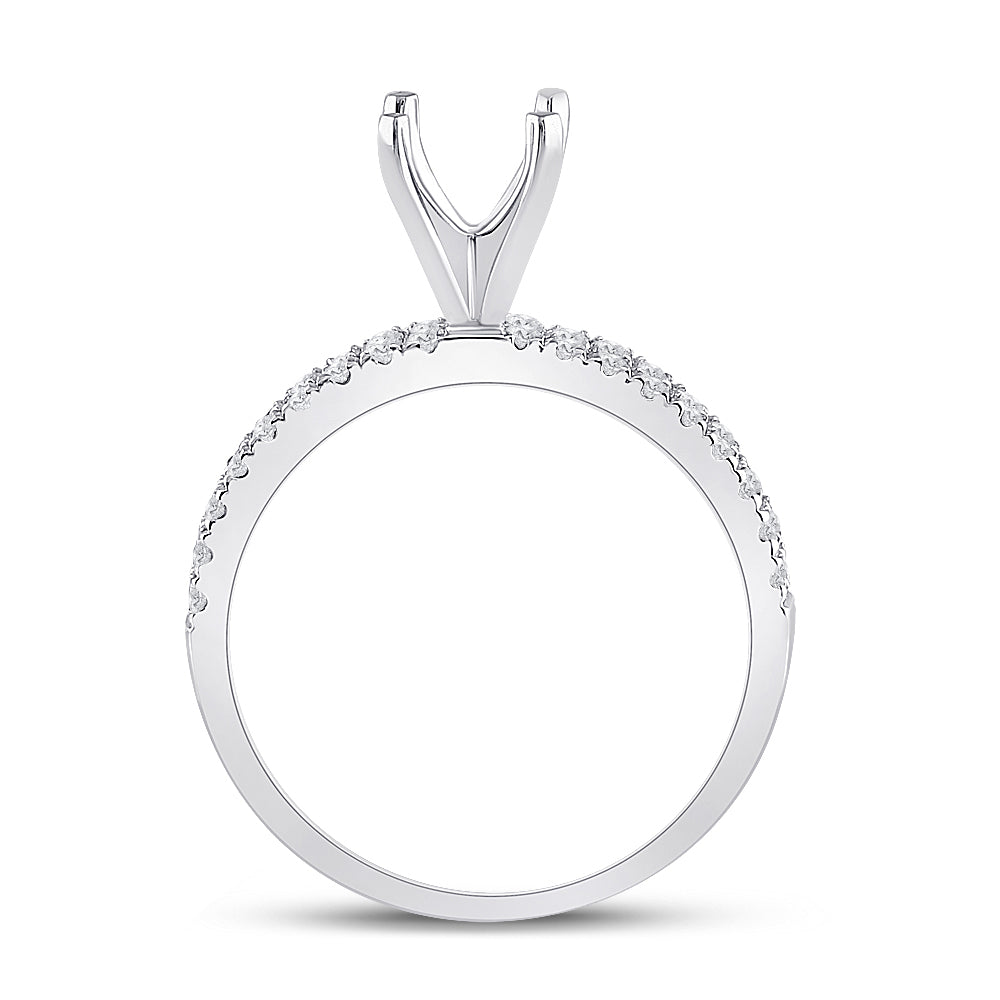 1/2CTW-DIA ANA M SM 7/8CT-CPR BRIDAL SET