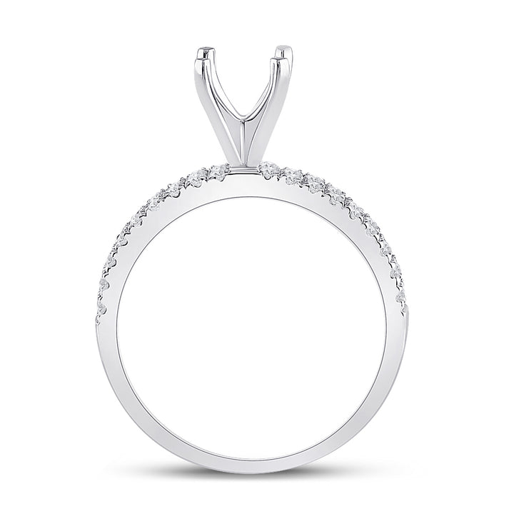 1/2CTW-DIA ANA M SM 7/8CT-CPR BRIDAL SET