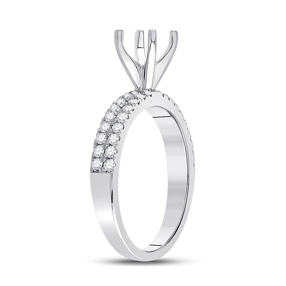 1/2CTW-DIA ANA M SM 7/8CT-CPR BRIDAL SET