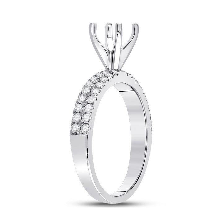 1/2CTW-DIA ANA M SM 7/8CT-CPR BRIDAL SET