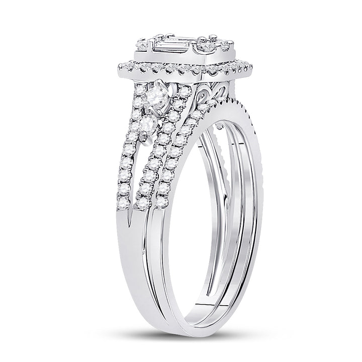 1CT-DIA ANA M DIANA BRIDAL SET