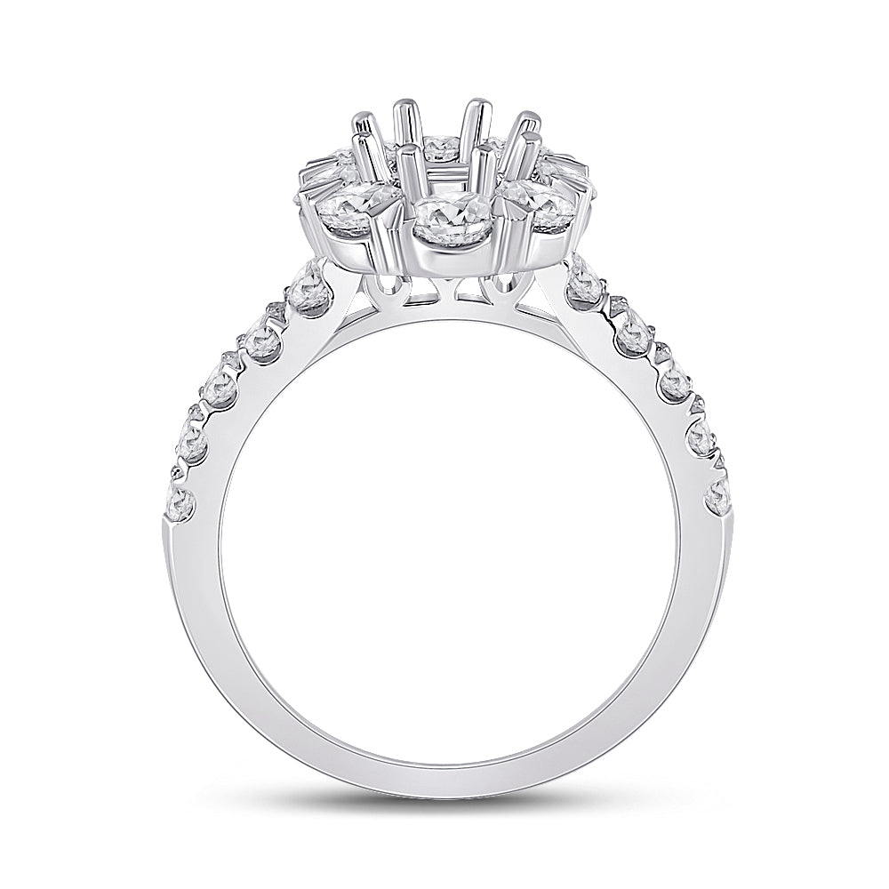 2 3/8CT-DIA ANA M 3/4CT-COVAL BRIDAL RING