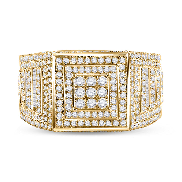2 1/4CTW-DIA P1P2 MENS RING