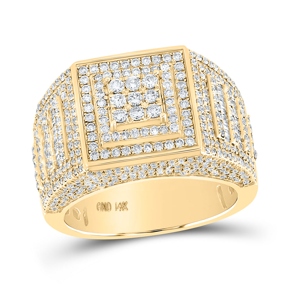 2 1/4CTW-DIA P1P2 MENS RING