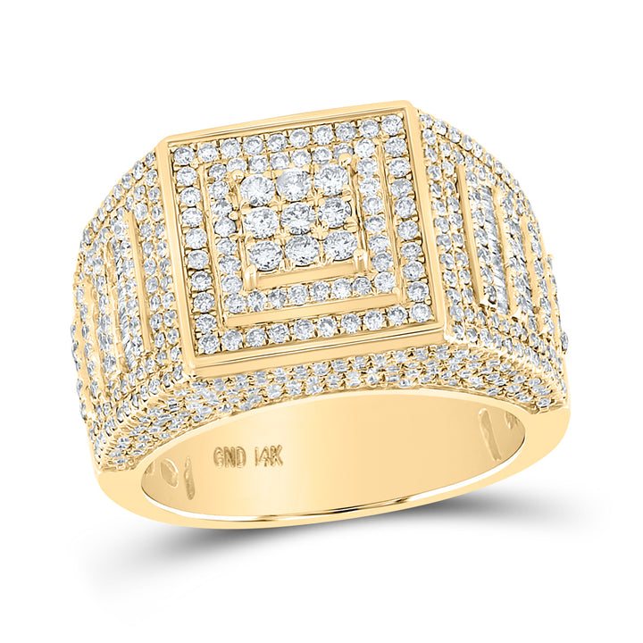 2 1/4CTW-DIA P1P2 MENS RING