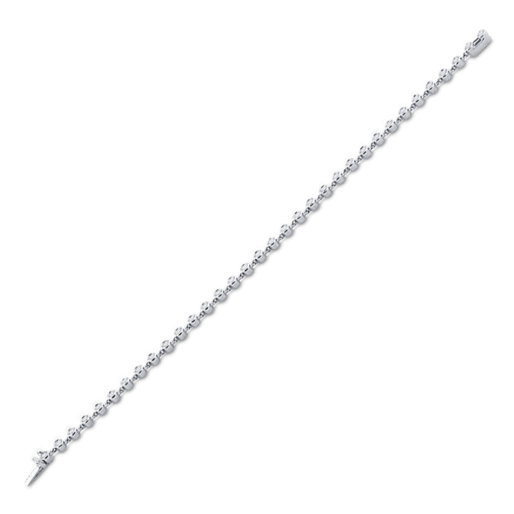 14kt White Gold Women's Diamond Bracelet 1-3/4 ctw