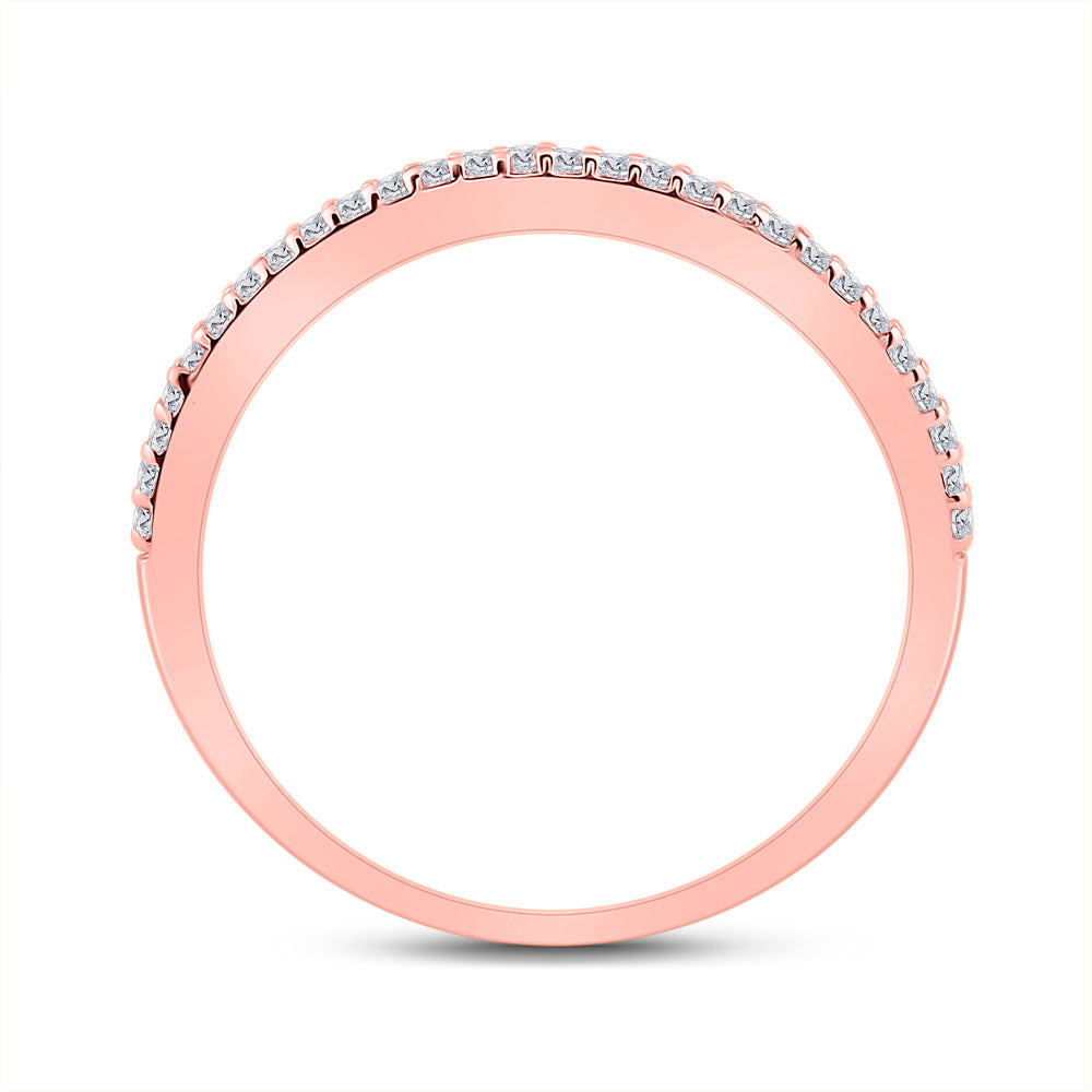 1/6CT-DIA CN FASHION  STACKBLE BAND