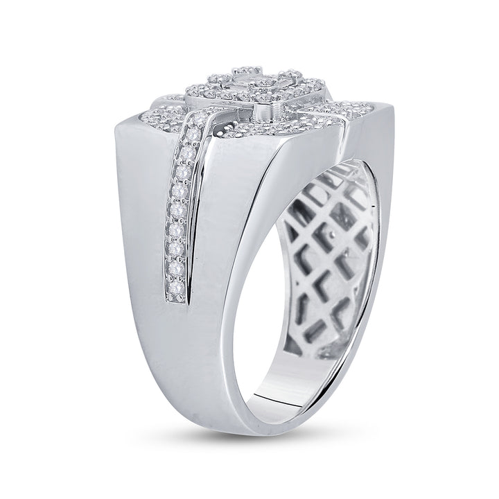 1CTW-DIA ANA M  MENS RING