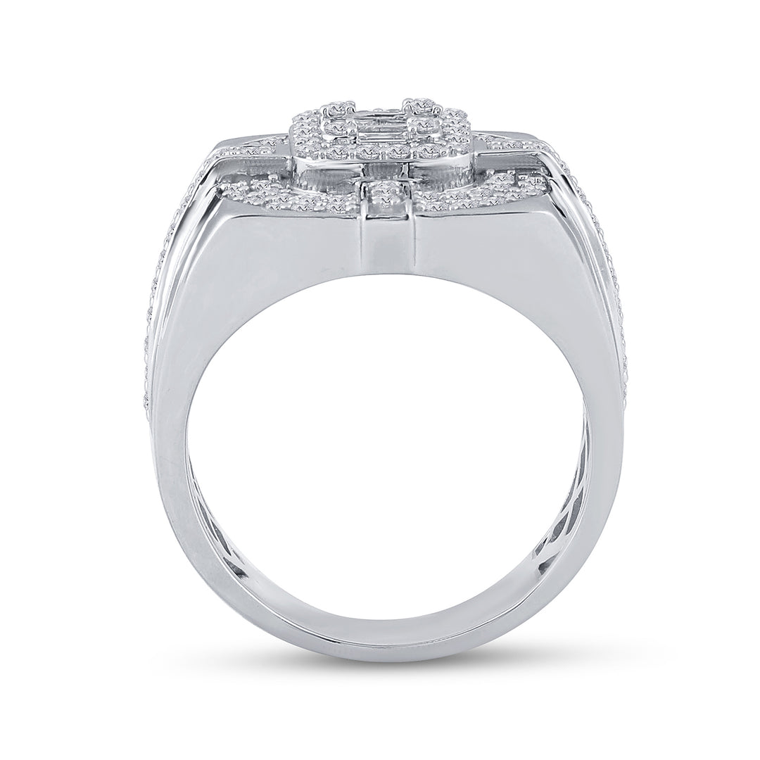 1CTW-DIA ANA M  MENS RING