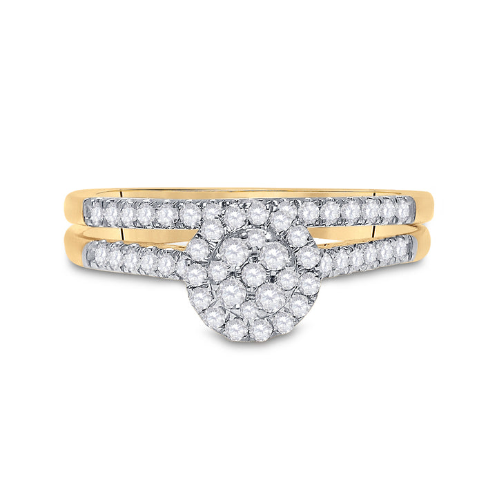 1/2CT-DIA NK LADIES BRIDAL SET