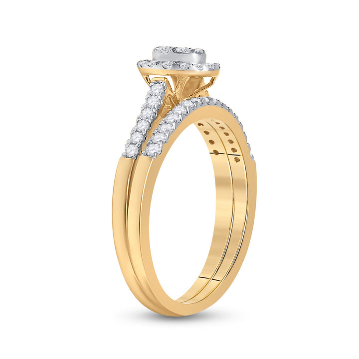 1/2CT-DIA NK LADIES BRIDAL SET