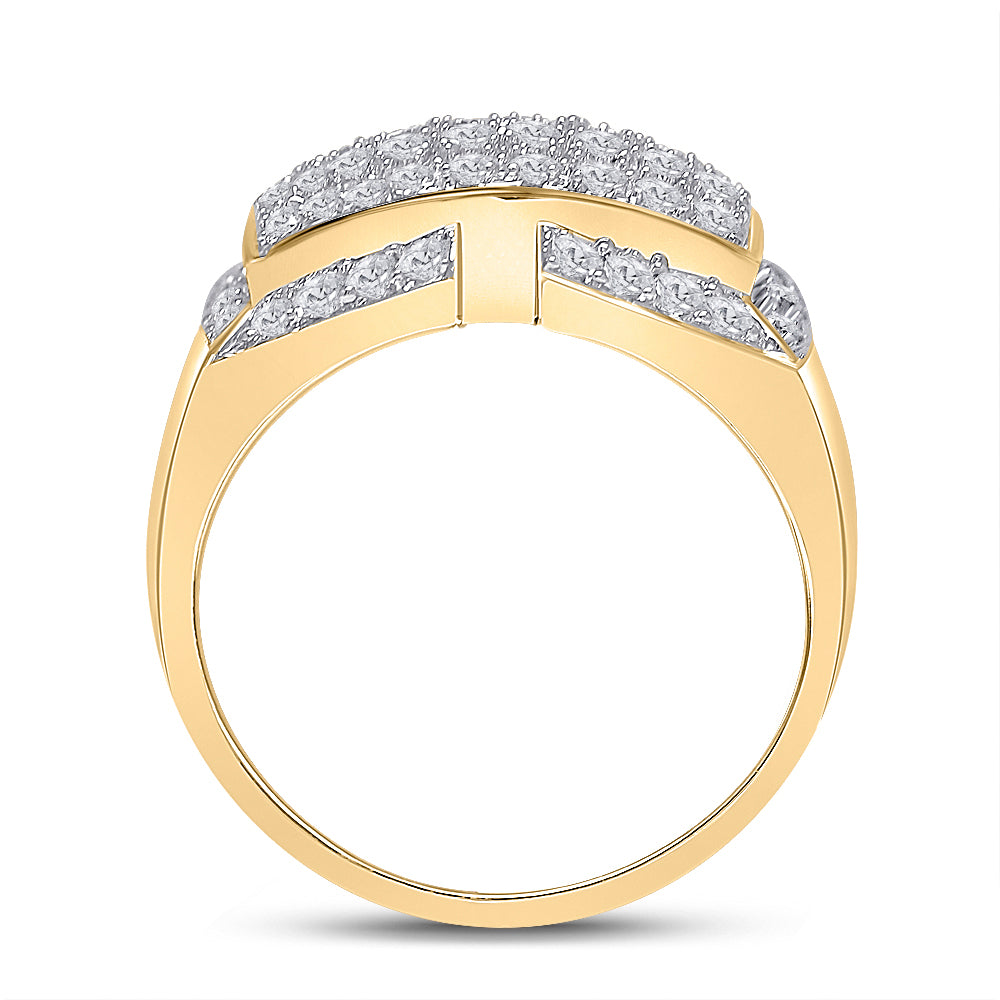 1CT-DIA NK FASHION MENS BAND