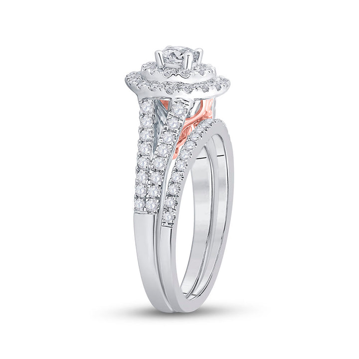 1 CT-DIA ANA M 1/4CT-CRD BELLISSIMO BRIDAL SET