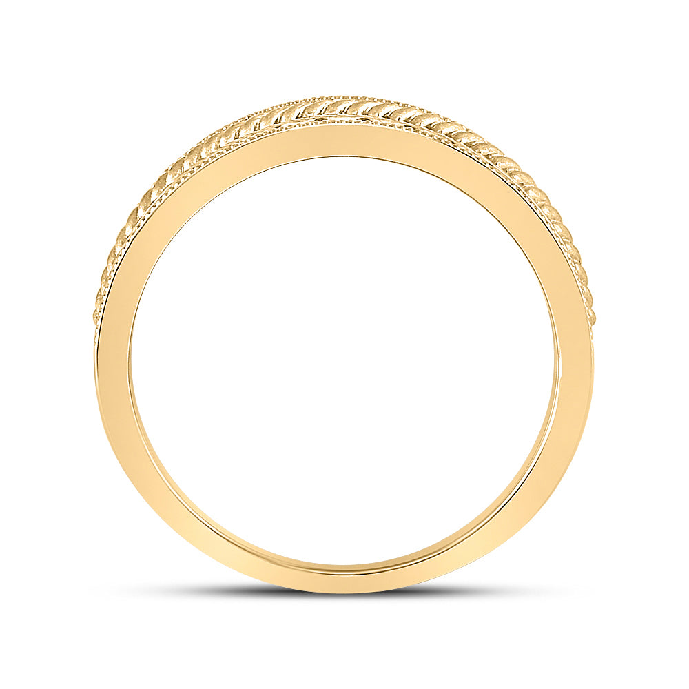 1 CT-DIA CN ACCUSET MENS BAND