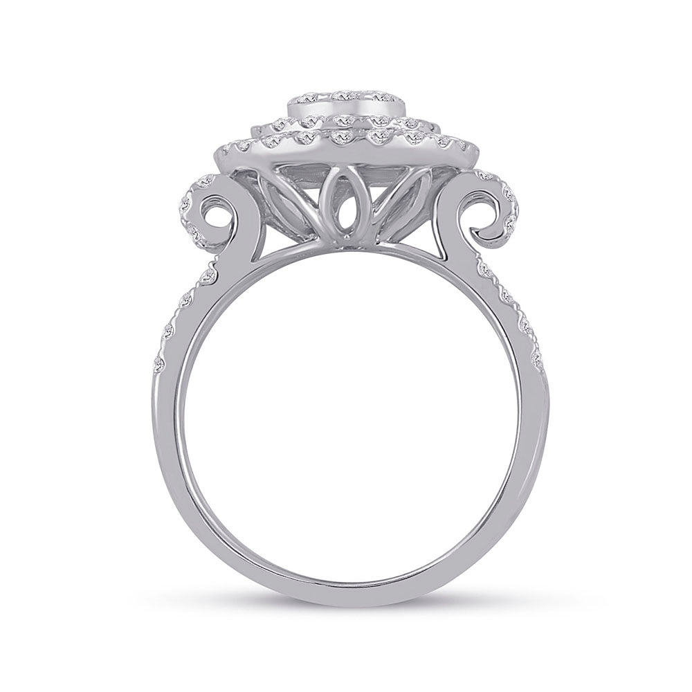 1 1/3CT-DIA ANA M FASHION RING