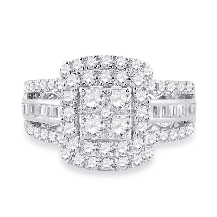 1 3/4CT-DIA ANA M BRIDAL RING